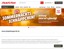 Tablet Screenshot of mediamarkt.de