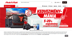 Desktop Screenshot of mediamarkt.hu