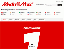 Tablet Screenshot of mediamarkt.com