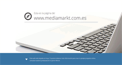 Desktop Screenshot of mediamarkt.com.es