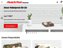 Tablet Screenshot of fotoservice.mediamarkt.de